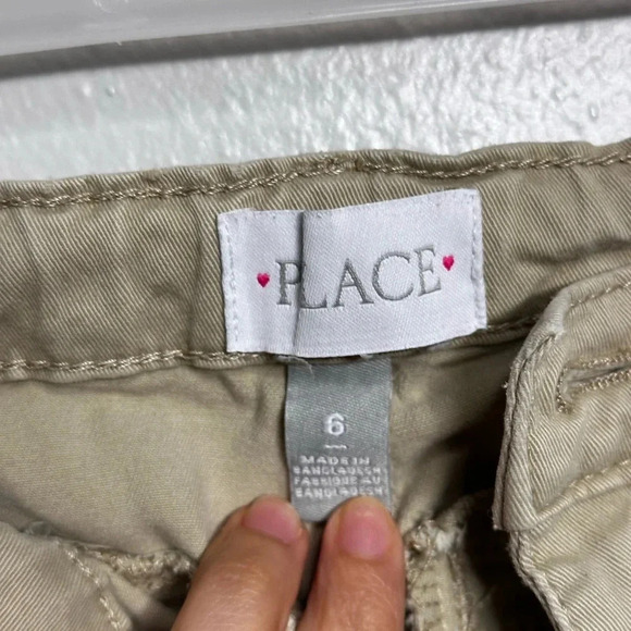 Children’s Place Girls Khaki School Uniform Pants Size 6. - Picture 6 of 11
